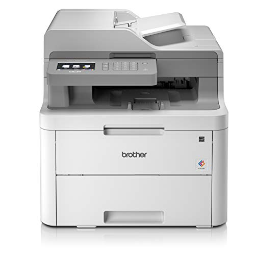 Brother DCP-L3550CDW - Impresora multifunción (Wifi, USB 2.0, 512 MB, 800 MHz, 18 ppm, 400 W) Blanco