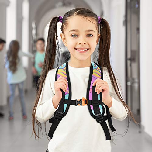 Caballo De Unicornio De Dibujos Animados Mochila para Preescolar Niñas Niños Toddler Kids Estudiante Mochilas para Infantiles 1-6 Años