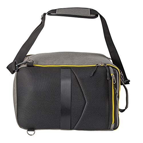 Cabin Max Manhattan Stowaway 40 x 20 x 25 cm – Maleta de Cabina para Ryanair 40x20x25 Maleta de Viaje Barata Nuevas Regulaciones sobre Equipaje Gratuito en Vuelos de Ryanair (Yellow Detail)