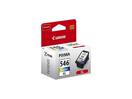 Canon CL-546XL Cartucho de tinta original Tricolor XL + PG-545 Cartucho de tinta original Negro para Impresora de Inyeccion de tinta Pixma