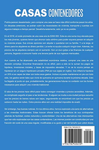 Casas Contenedores: Cómo Construir una Casa Contenedor – Consejos de Construcción, Técnicas, Planos, Diseños, e Ideas Básicas