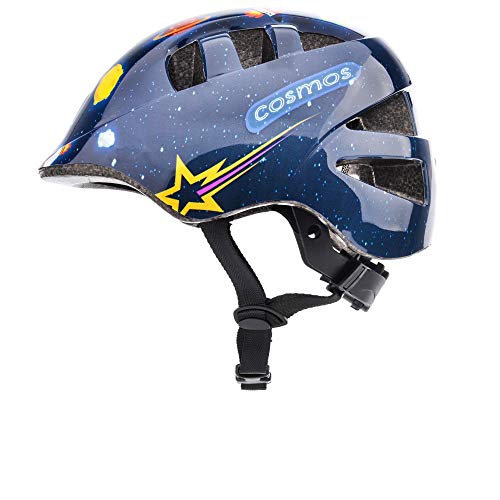 Casco Bicicleta Casco Biciclea Casco Bici Casco de Bicicleta para niños y jóvenes Casco MTB Carretera Ciclismo Skate Bicicleta patineta Patines monopatines MA-2 (S(48-52cm), Cosmic)