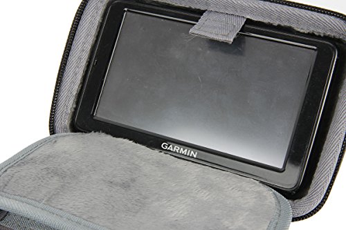 co2CREA EVA Viajar Llevar Caja Bolsa Fundas Estuche Bag Case para All 5-Inch, Pantalla 5" / 4.3" Tomtom/Garmin Nüvi GPS Satellite Navigator/Sat Navs