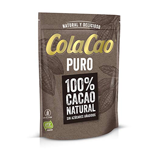 ColaCao Puro:100% Cacao Natural y Sin Aditivos - 250g