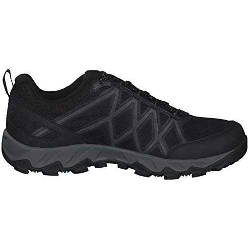 Columbia Peakfreak X2 Outdry, Zapatos de Senderismo, para Hombre, Black, Ti Grey Steel, 43 EU