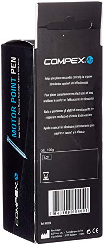 Compex Motor Point - Lápiz de punto motor, Plateado, STANDARD