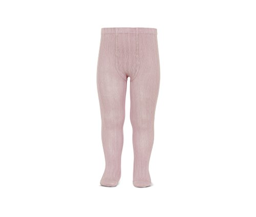 Condor Liso Medias, Rosa (Rosa Palo), 10 years (Tamaño del fabricante:10) para Niñas