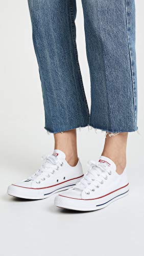 Converse Chuck Taylor All Star Ox, Zapatillas Hombre, Blanco (Optical White), 42 EU