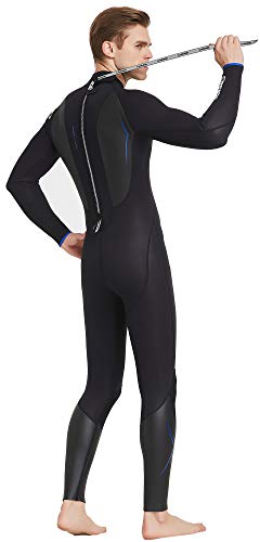 Cressi Altum Full Suit Man 3mm Traje de Neopreno de Una Pieza o Shortry, Hombre, Negro, XXL/6