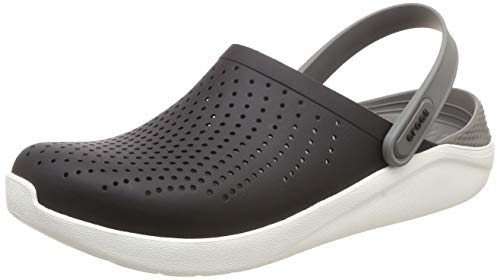 Crocs Literide Clog, Obstrucción Mujer, Negro (Black/Smoke), 37/38 EU