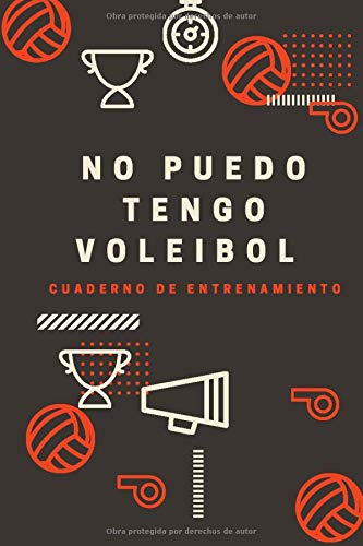 Cuaderno de entrenamiento: Un libro de entrenamiento para fanáticos del voleibol | cuaderno de entrenamiento cardiovascular y de fuerza | Planifica ... progreso | Fácil y práctico | Ahorrar tiempo