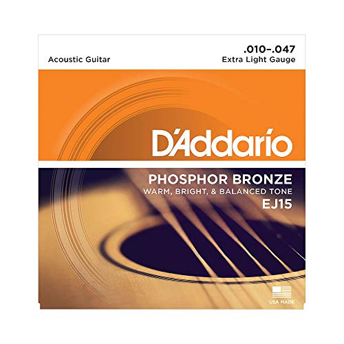 D'Addario EJ15 Juego de Cuerdas, Naranja