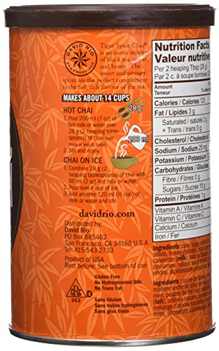 David Rio Chai Mix, Tiger Spice, 14 Ounce