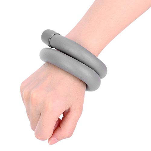 Demeras 2pcs Fitness Yoga Pulsera con Soporte de Peso Tobillo Peso Anillo Muñeca Peso Anillo Fortalecimiento Ejercicio físico