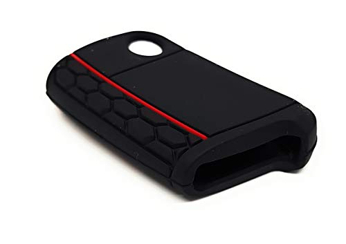 DigitalTech® - Funda Llave Coche. Compatible Golf,MK,Polo,Jetta,Touran,T-ROC,Tiguan,Seat Leon,Ibiza,Toledo,Arona,Ateca,Skoda Rapid Spaceback,Fabia,Karoq,Octavia, Superb, etc.