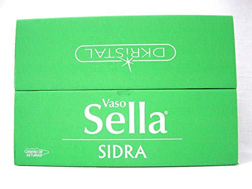 Dkristal Vaso Sidra Sella, Cristal, 500 ml, 6 Unidades