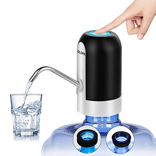 DLOPK Dispensador de Bomba de Agua Distribuidor de Carga USB, extraíble y Conveniente para Usar en Agua embotellada