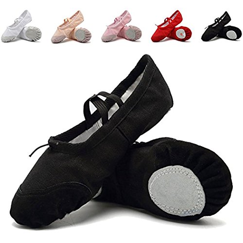 DoGeek Transpirable Zapatos de Ballet Zapatillas de Ballet de Danza Baile para Niña