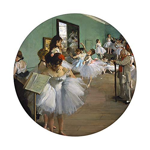 EDGAR DEGAS - THE DANCE CLASS BALLET PopSockets PopGrip: Agarre intercambiable para Teléfonos y Tabletas