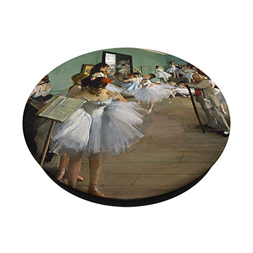 EDGAR DEGAS - THE DANCE CLASS BALLET PopSockets PopGrip: Agarre intercambiable para Teléfonos y Tabletas