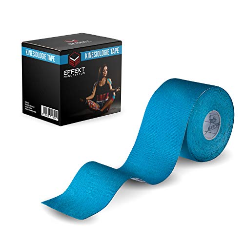 Effekt Manufaktur [5m x 5cm] Kinesiotape Vendaje Neuromuscular I Cinta Kinesiologica impermeable y elastica I Sport Kinesiology Tape