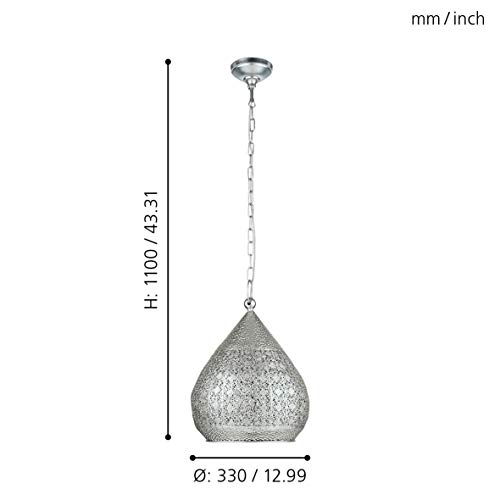 EGLO MELILLA iluminación de suspensión Multicolor - Iluminación de suspensión (Multicolor, Corriente alterna, 220 - 240 V, 50/60 Hz)