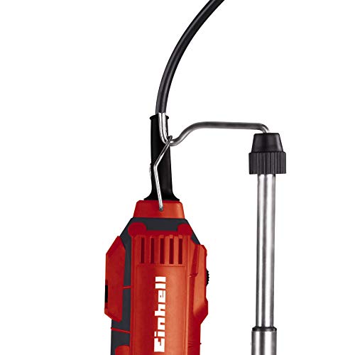 Einhell 4419169 Multiherramienta TH-MG 135 E con 189 accesorios, maletín, eje flexible, 135 W, 230 V, color rojo