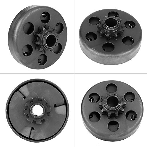 Embrague del motor, 19 mm de diámetro interior 10T Embrague de repuesto centrífugo del motor 3/4"40/41/420 Ajuste de cadena para Go Kart ATV Mini-Bike