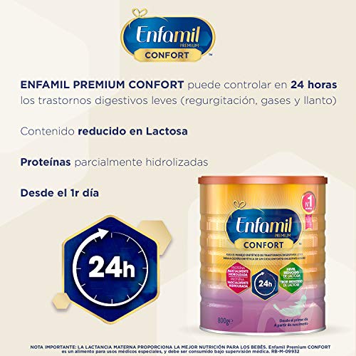 Enfamil Premium Confort Fórmula para Bebés con Trastornos Digestivos - 800 gramos