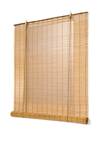 Estores Basic - Estores para ventana, color miel, 150x170cm