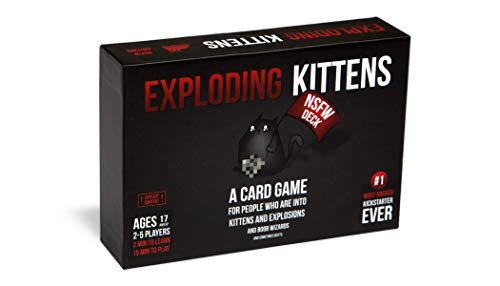 Exploding Kittens LLC- Juego (EKG-NSFW1-1)