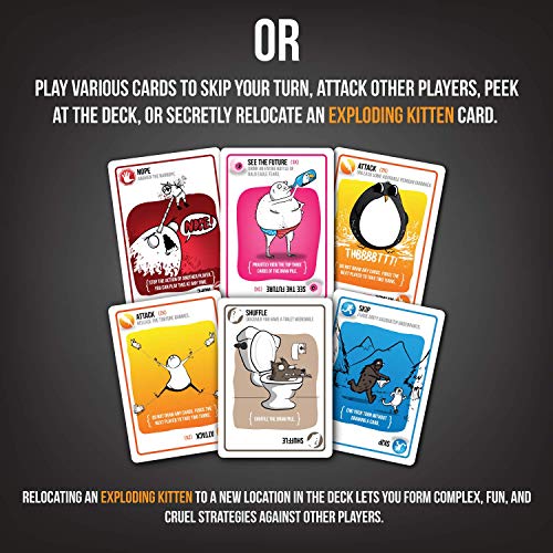 Exploding Kittens LLC- Juego (EKG-NSFW1-1)