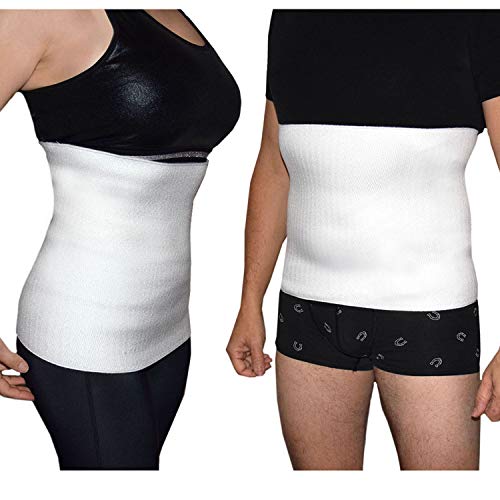 Faja redoctora lumbar adelgazante mujer y hombre Medico y Ortopedico buena para trabajo hernia y diastasis.Deportiva y termica Usar debajo de la camiseta (93% Lana 4° cintura 90-100 cm)