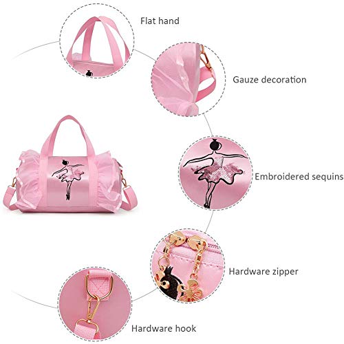 Fancylande, bolsa de danza para niña, ballet, bolsa de danza para niñas, bolsa de danza para niña, bolsa de danza, latina, bolsa de danza Diagonal