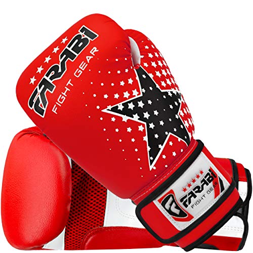 Farabi junior Starlux boxeo para niños. MMA, Muay Thai, kickboxing entrenamiento, saco de boxeo, gama de guantes para jóvenes