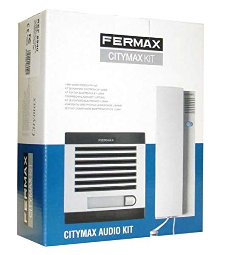 Fermax 6201 - Kit portero automático, 1 línea, color gris y negro