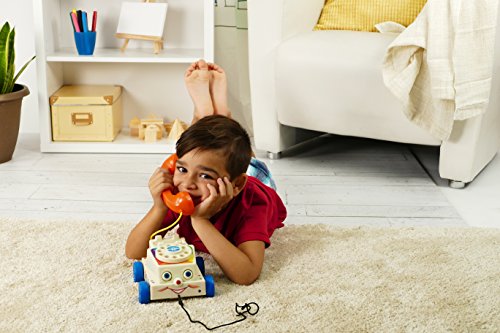 Fisher-Price 1694 - Teléfono de Juguete con Cuerda para Tirar