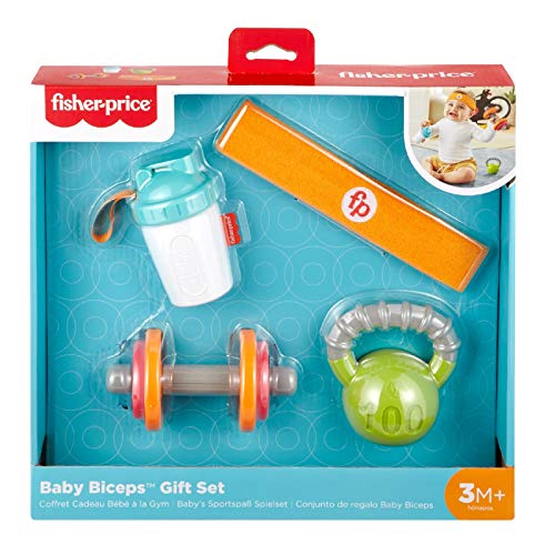 Fisher-Price- Conjunto de Regalo Baby Biceps (Mattel GJD49)