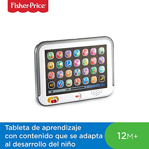 Fisher-Price Mi primera tablet, juguete electrónico bebé +1 año (Mattel CDG61)