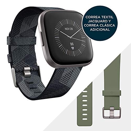 Fitbit Versa 2, el smartwatch que te ayuda a mejorar la salud y la forma física, y que incorpora control por voz, puntuación del sueño y música