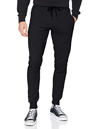 FM London Hyfresh Slim Fit, Pantalones deportivos Hombre, Marfil (Charcoal 22), Large