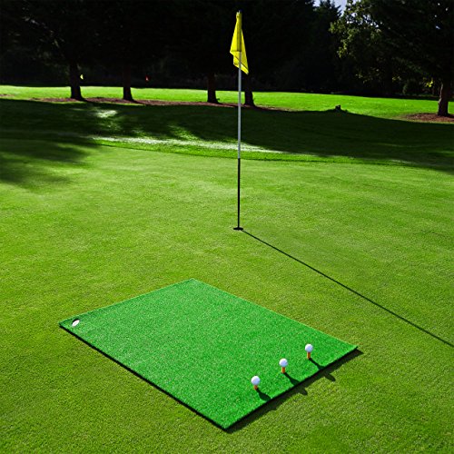 FORB Academy Alfombra de Golf Portátil para Entrenamiento – (1,5m x 1m) │ Tapete de Golf Exterior o Interior