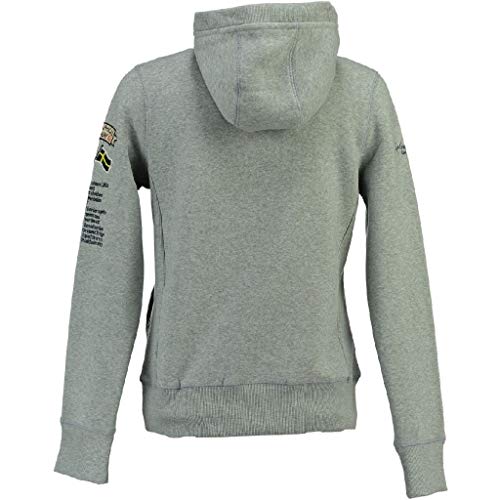 Geographical Norway Sudadera GYMCLASS DE Mujer Gris Melange Talla M