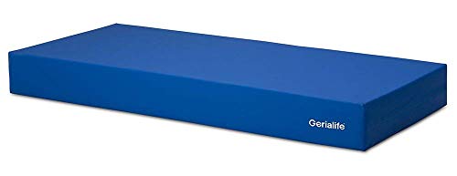 Gerialife® Cama articulada con colchón Sanitario viscoelástico Impermeable (90x190)