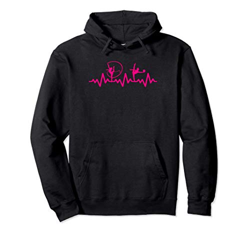 Gimnasia rítmica Heartbeat Girls Tumbling Gear Gymnast Art Sudadera con Capucha