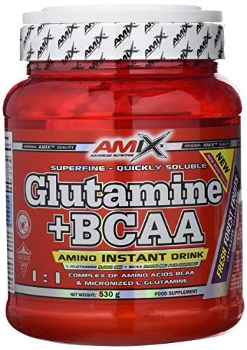 GLUTAMINE+BCAA 530 GR Frutas del bosque