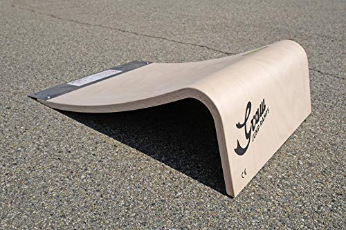 Graw Jump Ramps G20 Pro Rampa de Salto para Uso Profesional - Altura 20 CM - para Skateboard, Patineta, Bicicleta, Patines, RC