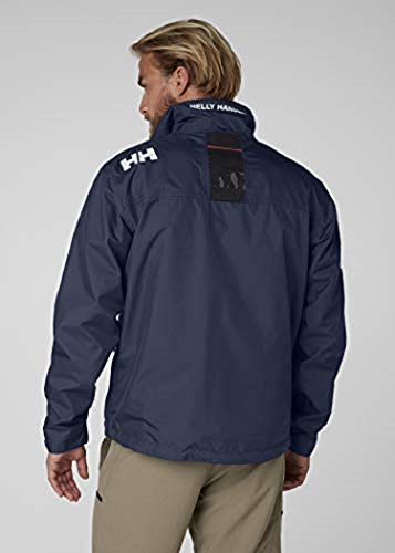 Helly Hansen Crew Midlayer Chaqueta deportiva impermeable, Hombre, Azul (Azul Navy 597), XL