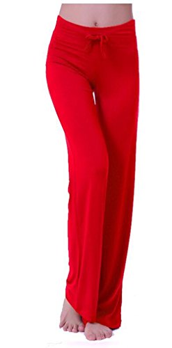 Hoerev - Pantalones para Mujer, Color Blanco, Talla Small