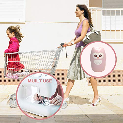 HyAdierTech Juego de cortaúñas para bebé - Juego de pedicura para bebé - Kit de aseo para bebé - Juego de cuidado para guardería con tijera de seguridad + Lima para uñas + Pinzas (rosado)